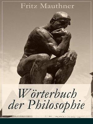 cover image of Wörterbuch der Philosophie